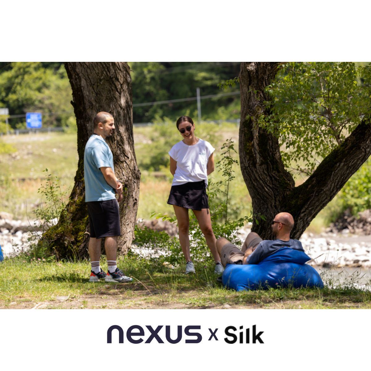 Nexus × Silk Bank friendship!