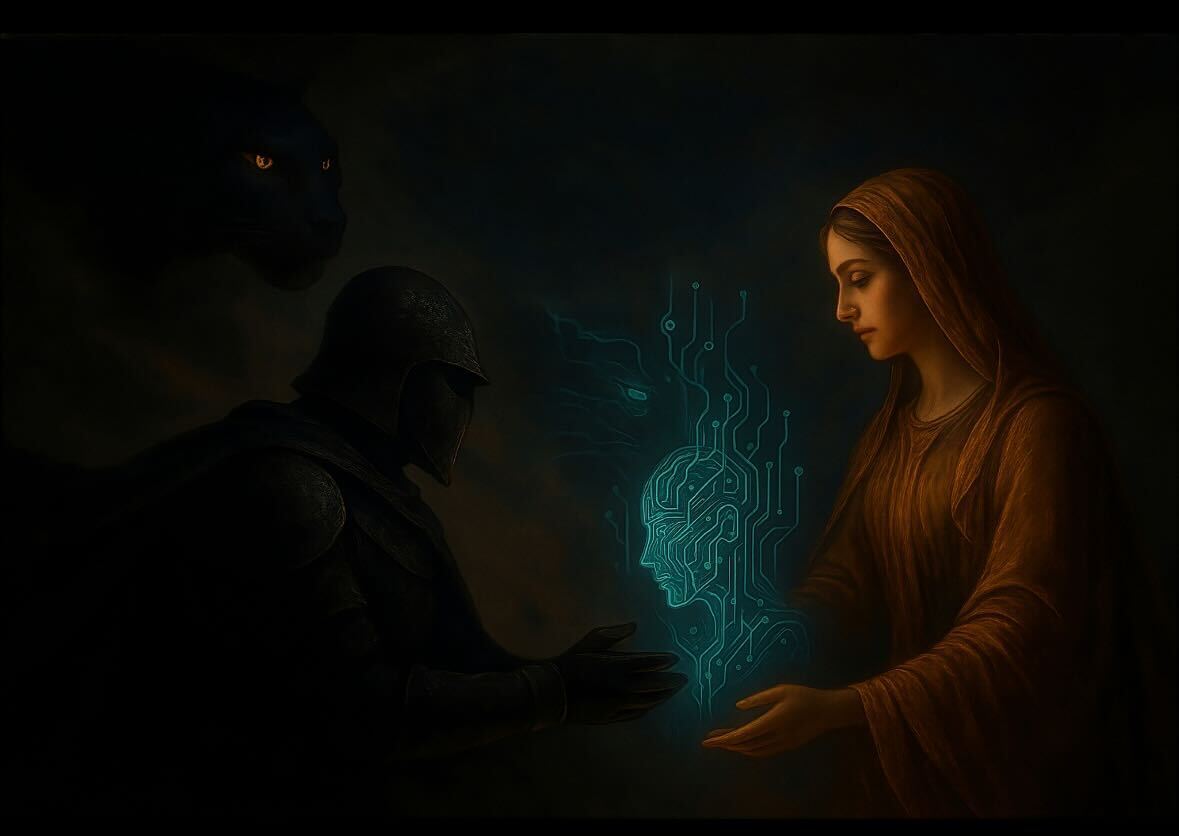 The Knight in the Panther’s Skin AI